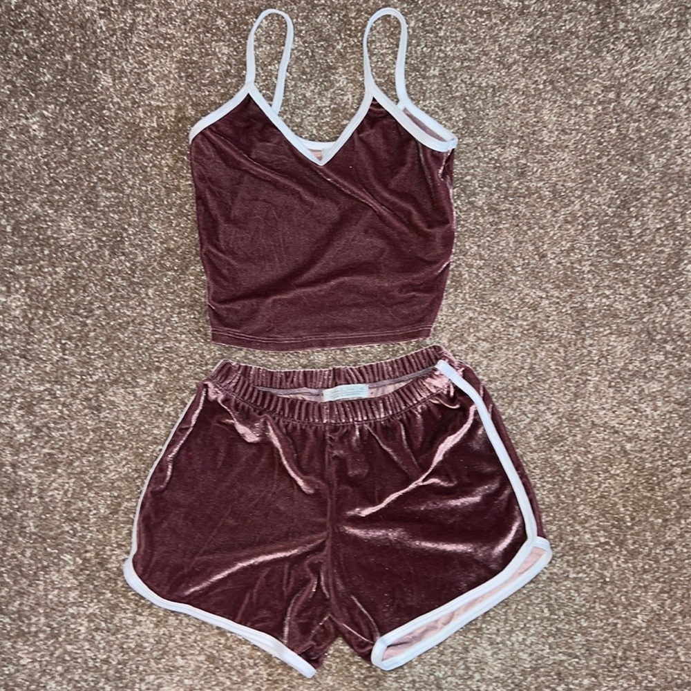 Soft Velvet PJ Set